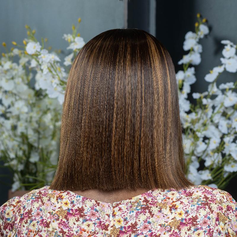 HD Peruvian 2x6 Lace Wig Kimmie Col 230 10 inch