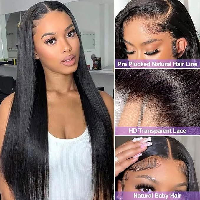 Ear to Ear Lace Front Wigs Hair Pre Plucked Hairline
